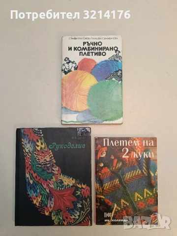 Ръчно и комбинирано плетиво - Стефана Танева, Радка Антонова, Ганка Мишева, Струмка Балабанова 1983