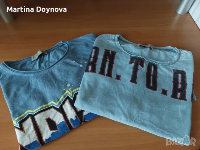 Две тениски на Zara размер13/14 год