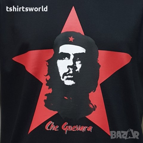 Нова мъжка тениска с трансферен печат Че Гевара, Звезда, снимка 2 - Тениски - 38848954