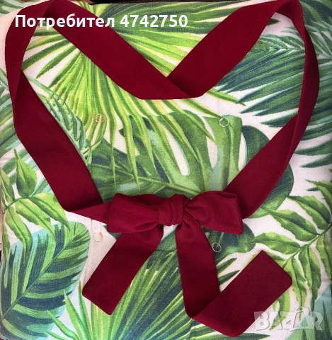 Виненочервена рокля, снимка 5 - Рокли - 53835288