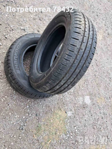 Бусови гуми 205/65/15С - 2бр, снимка 4 - Гуми и джанти - 51252104