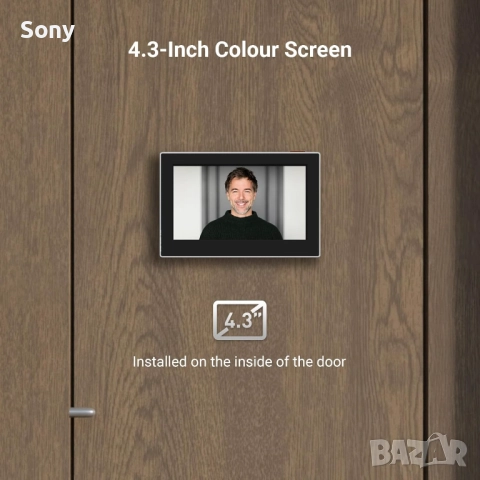 Безжичен звънец с камера Ezviz HP2, 2MP, снимка 4 - IP камери - 52690000