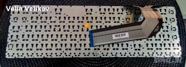 НОВА! Клавиатура за лаптоп HP Pavilion 17 17-e 17-n Черна Рамка с Черни Бутони, снимка 3 - Части за лаптопи - 50082092
