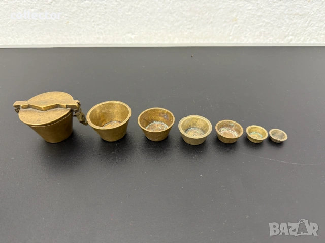 Комплект бронзови гнездови тежести. №7846