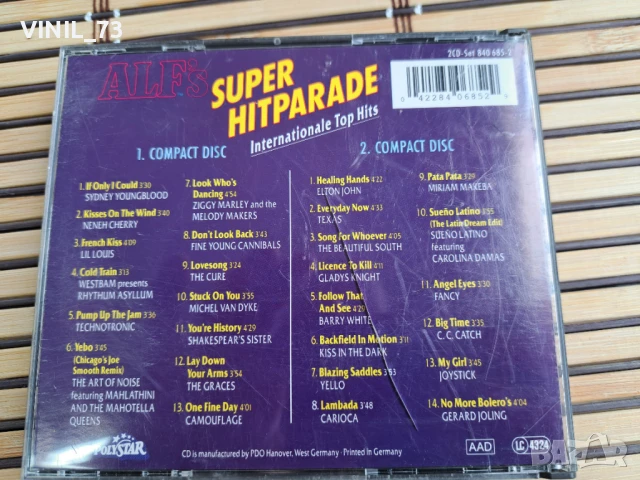  Alf's Super Hitparade, снимка 4 - CD дискове - 50457531