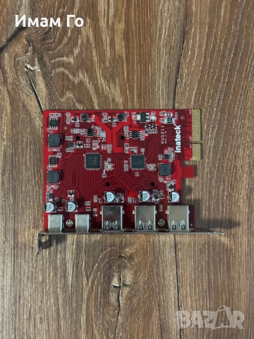 USB PCIe разширителна карта Inateck KU5211 (RedComet Series), снимка 2 - Други - 52567157
