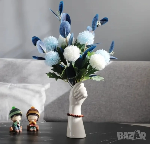 Молд кашпа ваза ръка 15,5 см, снимка 2 - Форми - 51637570