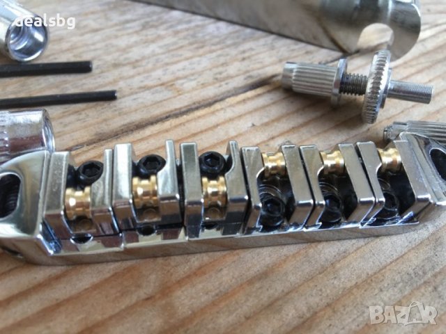 Бридж за LP tune-o-matic  пълен комплект, снимка 2 - Китари - 38793343