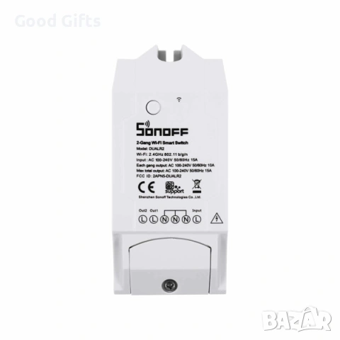 Двуканален Смарт WiFi Ключ – Интелигентно управление за вашия дом, снимка 6 - Друга електроника - 53833200