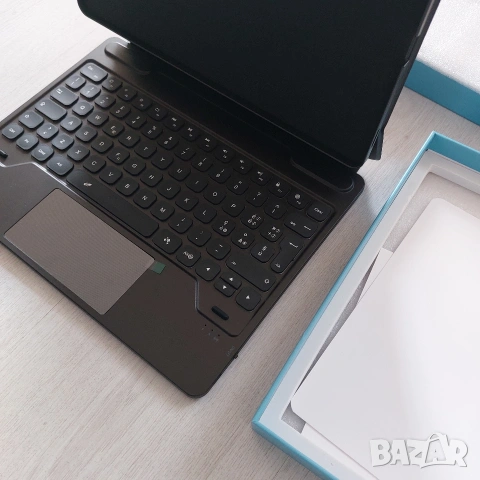 Професионален Магнитен Калъф с Клавиатура ORDA за Samsung Tab S10+/S9+/S8+/S7+ (12.4") | Тракпад, снимка 4 - Таблети - 53641744