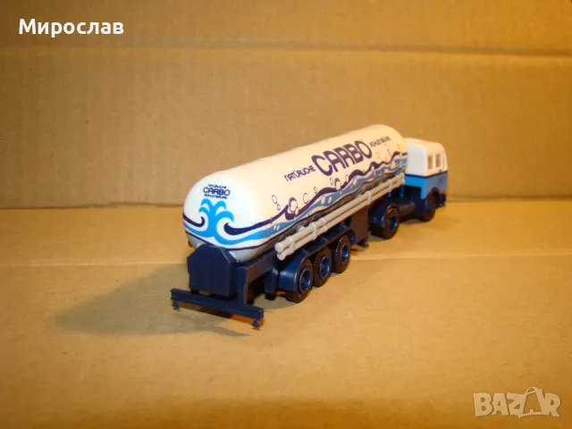 HERPA 1:87 H0 MERCEDES ТИР КАМИОН ИГРАЧКА МОДЕЛ ЦИСТЕРНА, снимка 5 - Колекции - 48269555