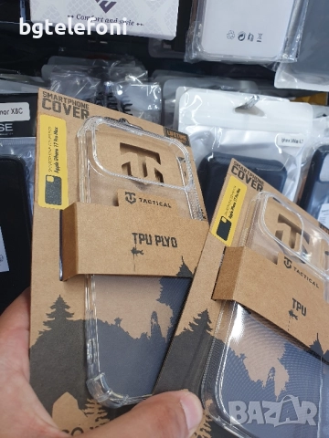iPhone 17 Pro , iPhone 17 Pro Max прозрачни гърбове TACTICAL, снимка 4 - Калъфи, кейсове - 51695016