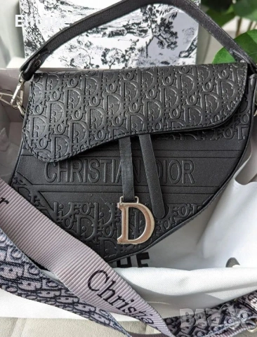 Висококачествени кожени чанти Christian Dior 27x24см, снимка 2 - Чанти - 53459656