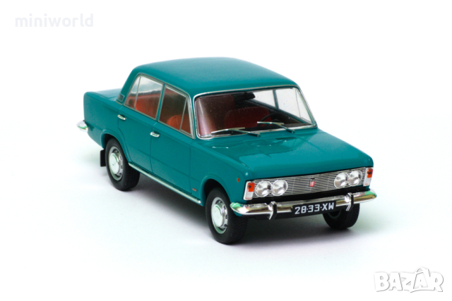 Polski Fiat 125p 1970 - мащаб 1:24 на Hachette моделът е нов в блистер, снимка 4 - Колекции - 44524663