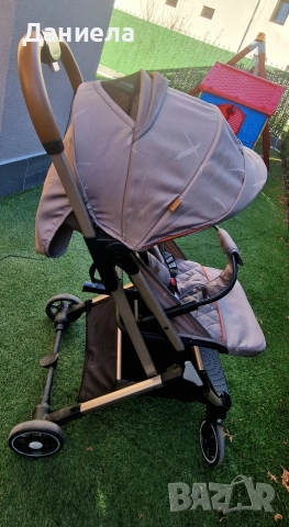 Бебешка лятна количка Chipolino City бежов цвят, снимка 3 - Детски колички - 52870904