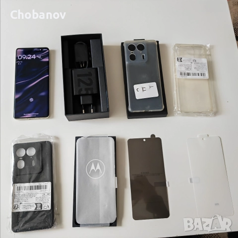 Moto edge 50 ultra Nordic Wood 1TB , 16RAM пълен комплект + подаръци