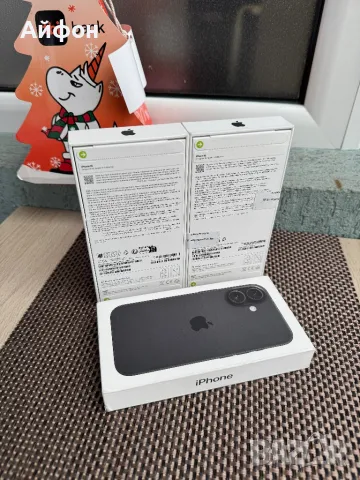 НОВИ! /*ЛИЗИНГ*/ IPhone 16 / 128Gb Black  ГАРАНЦИЯ Айфон, снимка 3 - Apple iPhone - 49570067