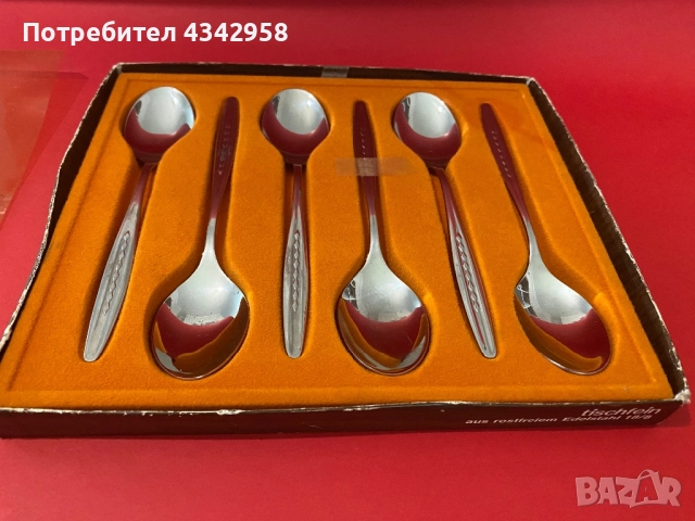 WMF.1960-1970 г. Винтидж кафени лъжички., снимка 3 - Антикварни и старинни предмети - 52902929