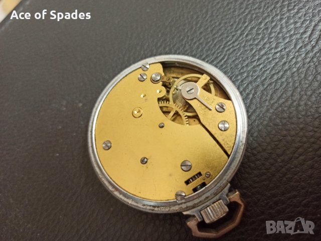 Стар Немски Джобен Часовник ANCRE FOREIGN Работеш, снимка 8 - Колекции - 33839624