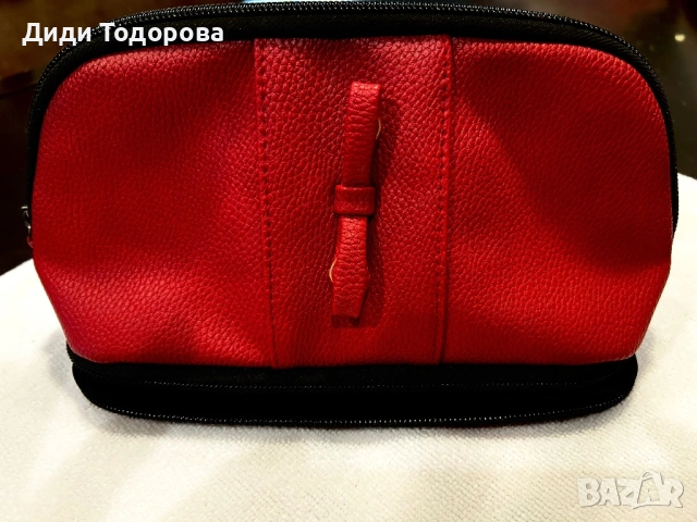 Кожен несесер органайзер, снимка 1 - Портфейли, портмонета - 53556294