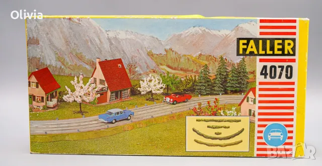 Faller Hit Car 3304, 3306, 3600 Faller Diorama 4070 1:64/ 1:87, снимка 16 - Колекции - 49346317