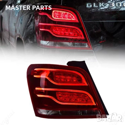 Супер Ярки LED Стопове за Mercedes GLK X204 (08-12) – ФЕЙСЛИФТ ВИЗИЯ, снимка 9 - Части - 52997566