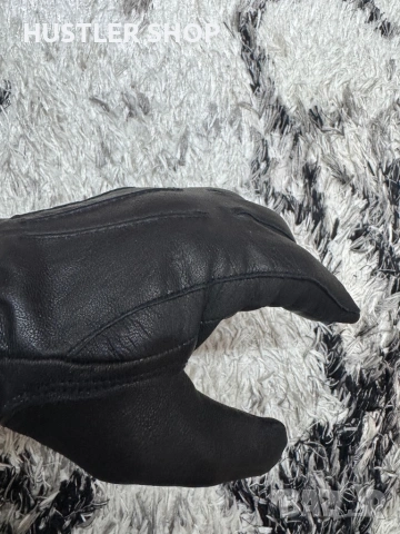 Мъжки ръкавици от естествена кожа BISON. Размер М, снимка 4 - Ръкавици - 53138394