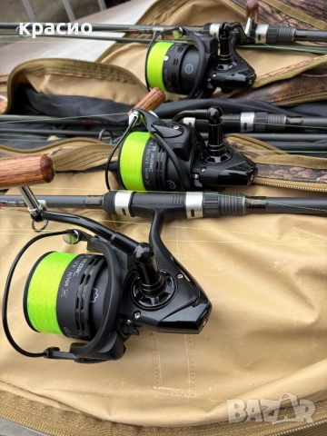 Комплект въдици с макари