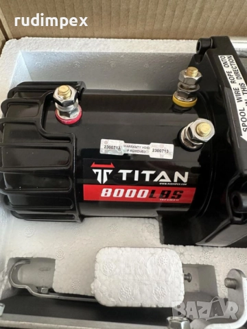 Лебедка електрическа 8000 lb (3630kg) с усилен редуктор / 5.5hp / 4.4kw 12V, снимка 3 - Аксесоари и консумативи - 37990477