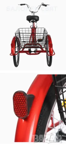 SUPER BRAND Намаление Супер Модел Нов Триколесен Велосипед 20 цола Сгъваем, снимка 7 - Велосипеди - 47668226