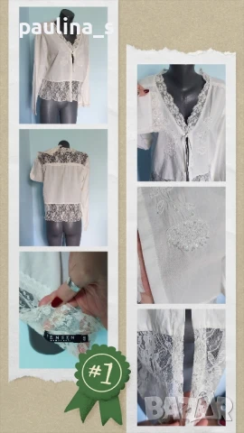 Пет различни броя / Дамска памучна риза , снимка 16 - Ризи - 51227098