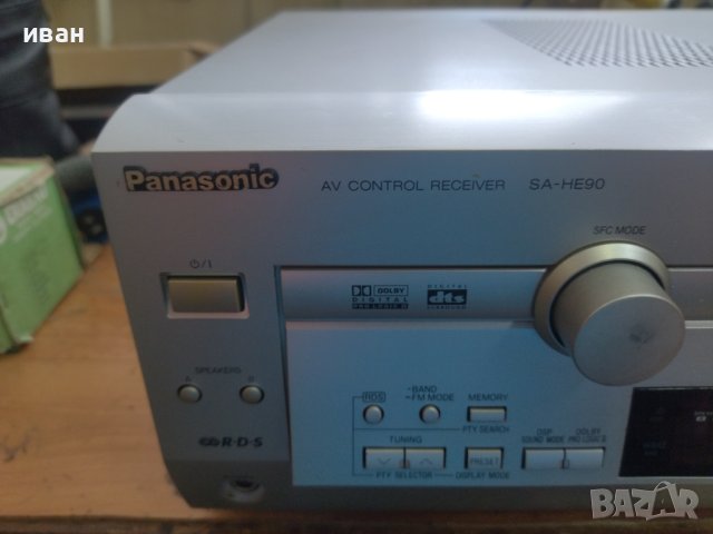 Panasonic SA-HE90, снимка 3 - Ресийвъри, усилватели, смесителни пултове - 41140583