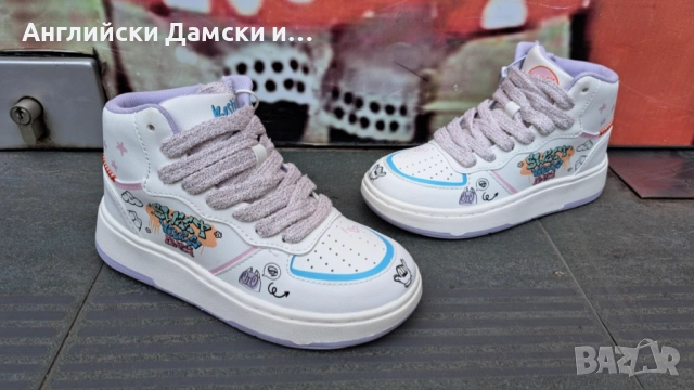 Английски дамски кецове -Zara, снимка 5 - Кецове - 51716255
