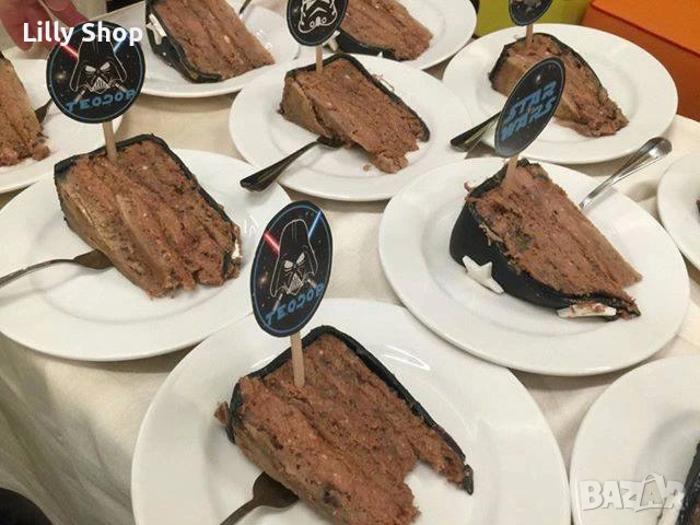 Покани, банер за рожден ден, Междузвездни войни  / Star Wars, снимка 10 - Покани - 53185144