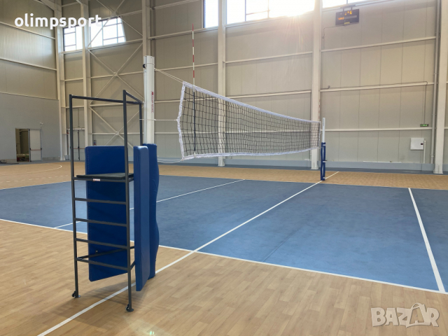 Съдийски стол за волейбол:VL10 – стоманена конструкция – прахово боядисан – тапицирани странични час, снимка 2 - Волейбол - 36122828