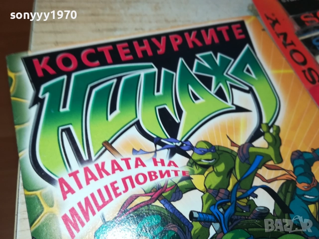 КОСТЕНУРКИТЕ НИНДЖА ДВД 2110251528, снимка 7 - DVD филми - 52131973