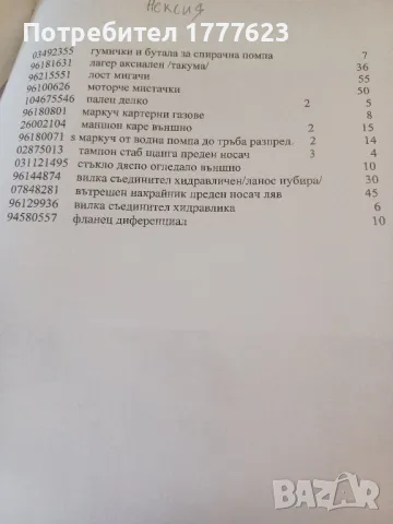 Авточасти за Деу Нексия DAEWOO NEXIA, снимка 2 - Части - 49285880