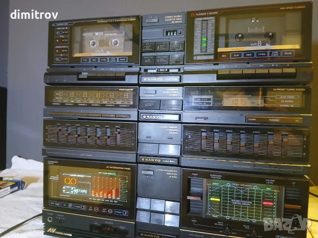 SANYO Architect Series JA 6150 HI FI, снимка 7 - Ресийвъри, усилватели, смесителни пултове - 56246765