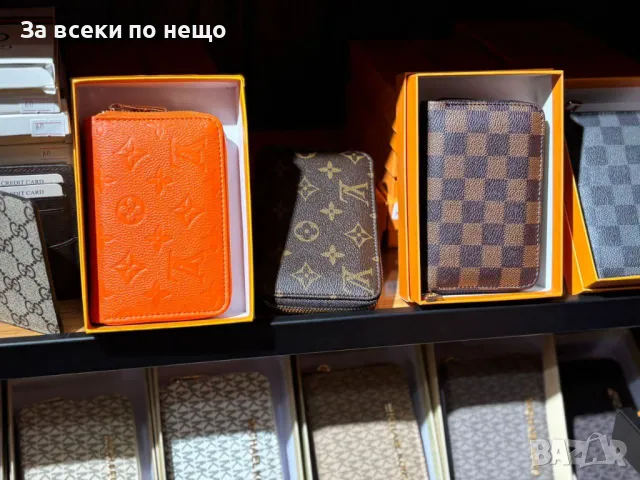 Michael Kors👝Louis Vuitton👛Tommy Hilfiger Дамско Портмоне С Кутия Код E130, снимка 4 - Портфейли, портмонета - 50233116