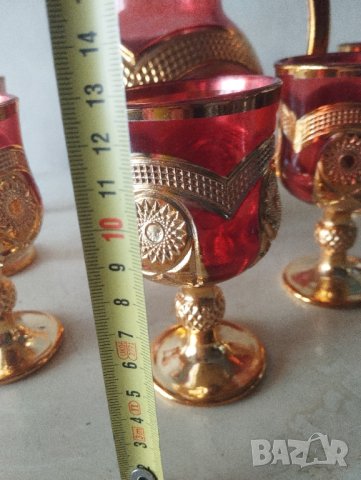 луксозен сервиз за вино, снимка 3 - Други ценни предмети - 42109735