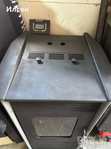 🔥 Пелетна камина 9 kW – внос от Германия 🇩🇪  Продавам пелетна камина с мощност 9 kW, , снимка 4 - Камини - 56099514