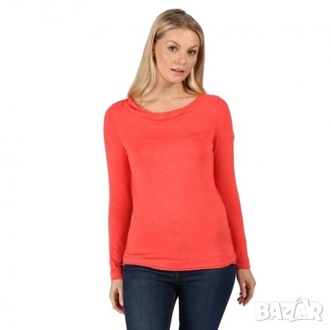 Дамска блуза Regatta Frayler Red Sky с дълъг ръкав, снимка 3 - Блузи с дълъг ръкав и пуловери - 35791322