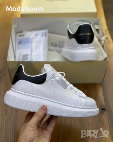💯Унисекс бели обувки Alexander McQueen💯 , снимка 1 - Дамски ежедневни обувки - 40870460