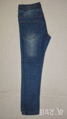 128см Панталон дънки тип клин, снимка 2 - Детски панталони и дънки - 40971902