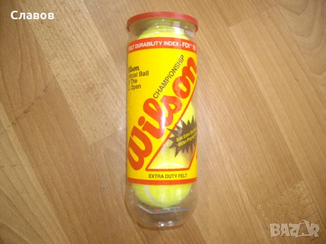 Тенис топки, чисто нови Wilson 6 extra duty felt, снимка 3 - Тенис - 51387958