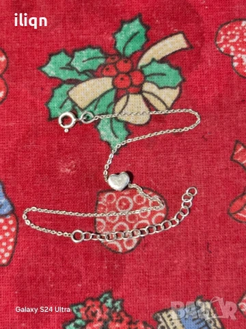 Сребърна гривна. От 16 до 20см. Цена 16,99лв. За Севлиево безплатна доставка., снимка 2 - Колиета, медальони, синджири - 51184592