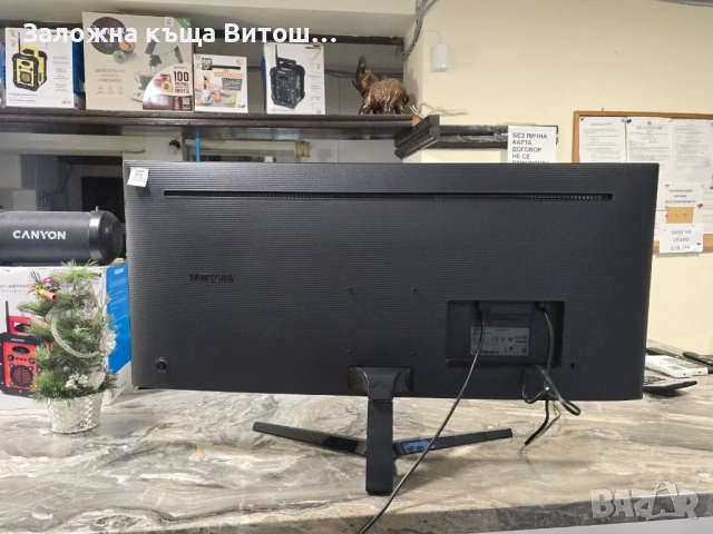 Монитор Samsung S34J550WQR , снимка 4 - Монитори - 52826706