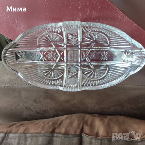 Кристална фруктиера, снимка 2 - Аксесоари за кухня - 41808259