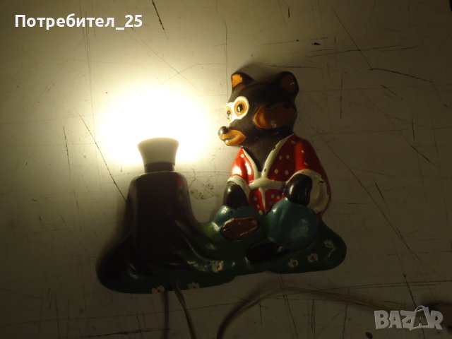 Стенна лампа- ретро, снимка 2 - Антикварни и старинни предмети - 40532736