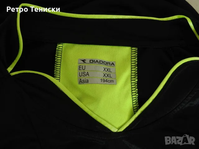 Тениска • Diadora • черно • размер XXL • Мъже, снимка 4 - Тениски - 56314983